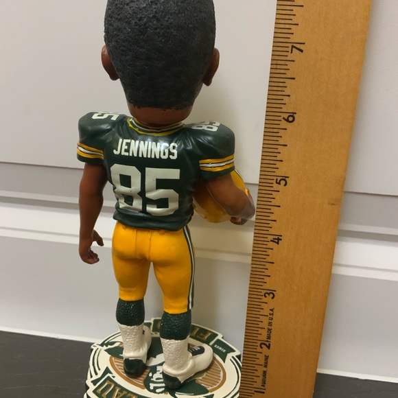 GREG JENNINGS Green Bay Packers Bobble Head Lambeau Feild Exclusive 2008 - Picture 6 of 9